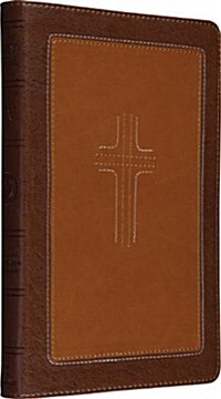 Thinline Bible-ESV-Crossstitch Design (Imitation Leather)
