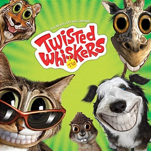 Twisted Wiskers 2013 Wall Calendar (Calendar)