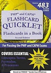 PMP and CAPM Flashcard Quicklet (Paperback, 2nd)