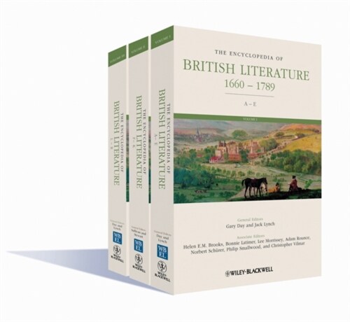 The Encyclopedia of British Literature, 3 Volume Set: 1660 - 1789 (Hardcover)