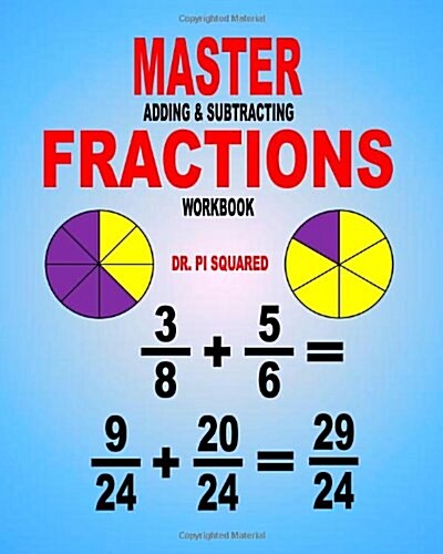 Master Adding & Subtracting Fractions Workbook (Paperback)