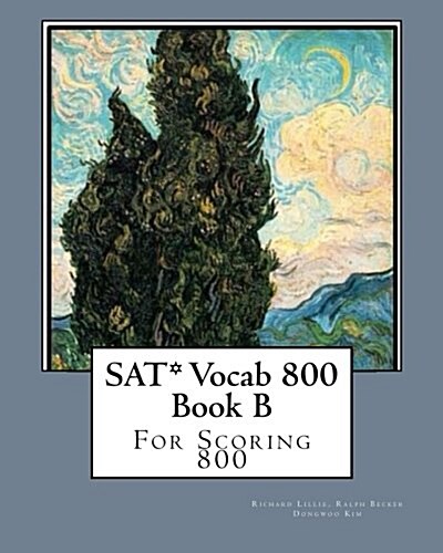 SAT* Vocab 800 Book B: For Scoring 8000 (Paperback)