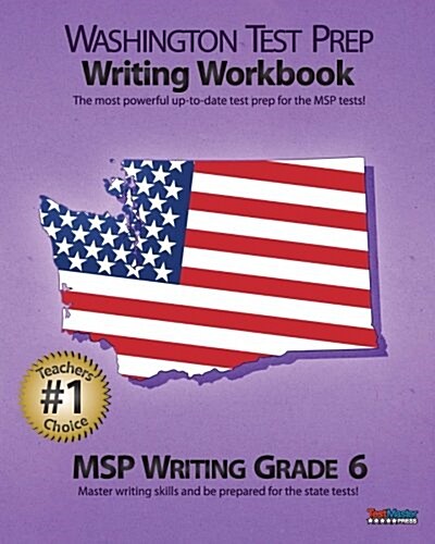 Washington Test Prep Writing Workbook Msp Writing Grade 6 (Paperback)