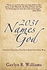 2031 Names of God: In Alphabetical Order (Paperback)