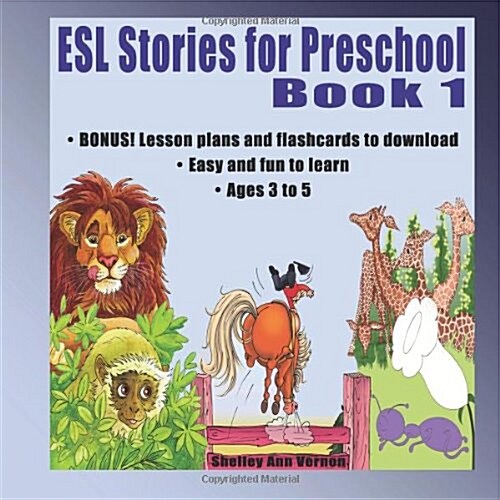 ESL Stories for Preschool: Book 1 (Paperback)