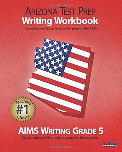 Arizona Test Prep Writing Workbook Aims Writing Grade 5 (Paperback)