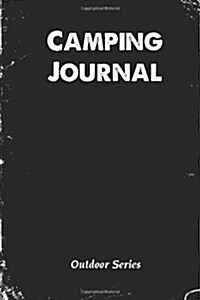 Camping Journal: Vintage Cover (Paperback)