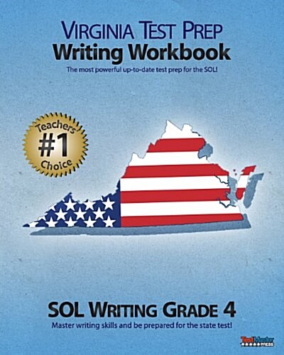 Virginia Test Prep Writing Workbook Sol Writing Grade 4 (Paperback)