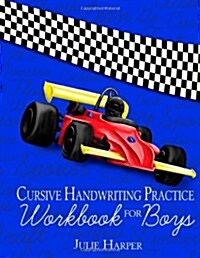 Cursive Handwriting Practice Workbook for Boys (Paperback)