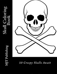 Skull Coloring Book (Paperback)