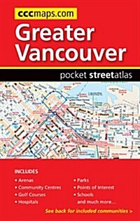 Greater Vancouver Pocket Street Atlas (Paperback, 2010)