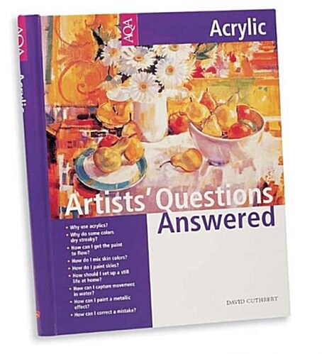 Acrylic (Artists Questions Answered) (Spiral-bound)