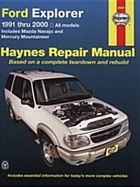 Ford Explorer & Mazda Navajo9100 (Haynes Repair Manual) (Paperback, Revised)