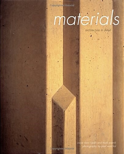 Architecture in Detail: Materials (Hardcover)