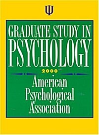 Graduate Study in Psychology 2000 (Paperback, 33rd)