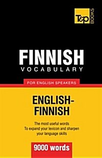 Finnish Vocabulary for English Speakers - 9000 Words (Paperback)