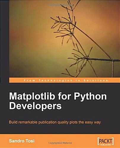 Matplotlib for Python Developers (Paperback)