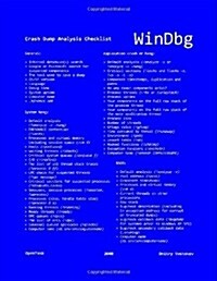 Windbg: A Reference Poster and Learning Cards (Paperback)