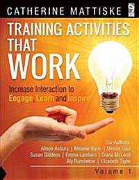 Training Activities That Work Volume 1 (Paperback)