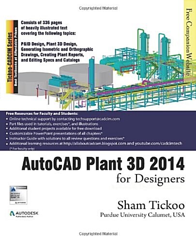 AutoCAD Plant 3D 2014 for Designers (Paperback)