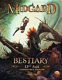 Midgard Bestiary (13th Age Compatible) (Paperback)