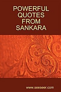 Powerful Quotes from Sankara (Paperback)