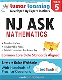 NJ Ask Practice Tests and Online Workbooks: Grade 5 Mathematics, Third Edition: Common Core State Standards, Njask 2014 (Paperback)