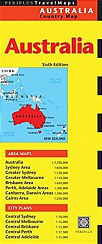 Australia Travel Map Sixth Edition (Other, 6, Revised)