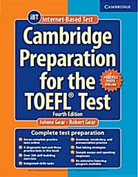 [중고] Cambridge Preparation for the TOEFL Test Book with Online Practice Tests (Package, 4 Revised edition)