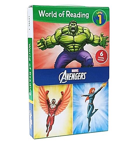 [중고] World of Reading Boxed Set Level 1 : Avengers (Paperback 6권)