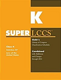 SUPERLCCS 14 Schedule Kf: Law of United States (Paperback)