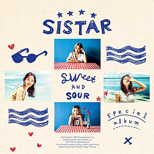 [중고] 씨스타 - 스페셜앨범 Sweet & Sour