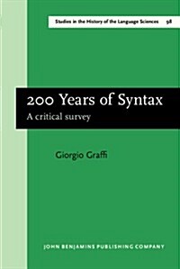 200 Years of Syntax (Hardcover)