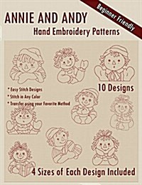 Ann and Andy Hand Embroidery Patterns (Paperback)