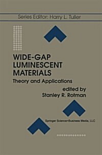 Wide-Gap Luminescent Materials: Theory and Applications (Paperback, Softcover Repri)