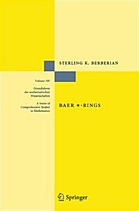 Baer *-rings (Paperback)