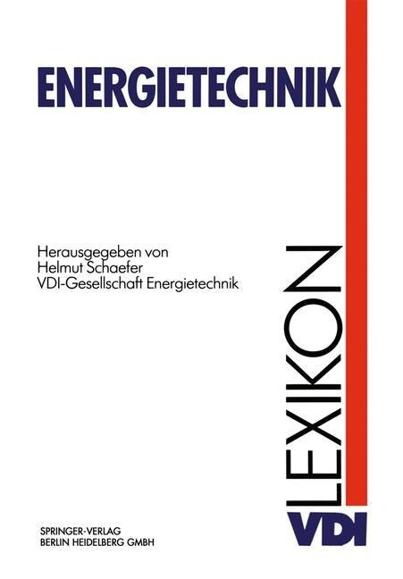 Vdi-lexikon Energietechnik (Paperback)