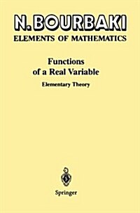 Functions of a Real Variable: Elementary Theory (Paperback, Softcover Repri)