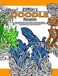 Doodle Realm: Zifflins Coloring Book (Paperback)