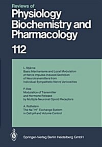 Reviews of Physiology, Biochemistry and Pharmacology (Paperback, Softcover Repri)