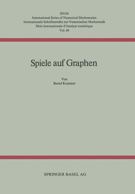 Spiele Auf Graphen (Paperback)