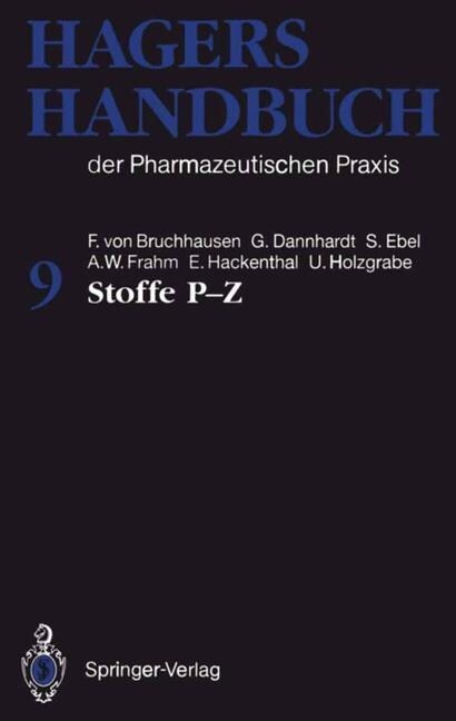 Hagers Handbuch Der Pharmazeutischen Praxis (Paperback, 5, 5. Aufl. 1994)