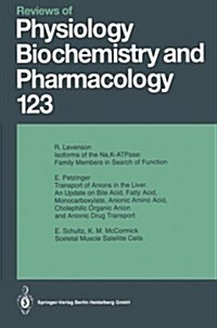 Reviews of Physiology, Biochemistry and Pharmacology: Volume: 123 (Paperback, Softcover Repri)