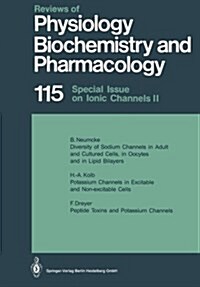 Reviews of Physiology, Biochemistry and Pharmacology: Volume: 115 (Paperback, Softcover Repri)