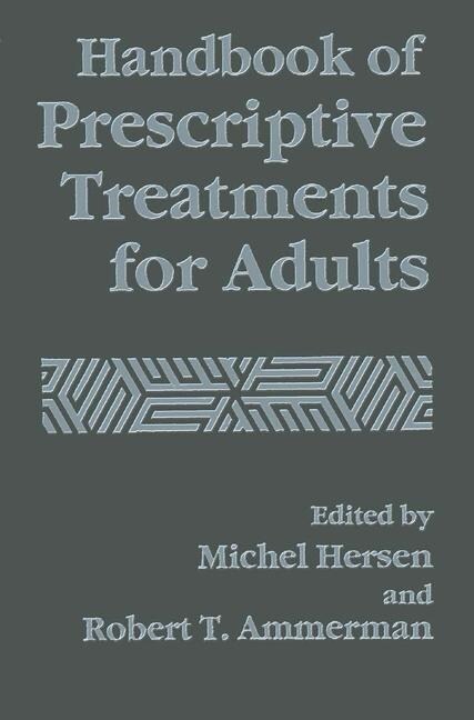Handbook of Prescriptive Treatments for Adults (Paperback)