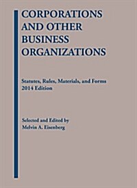 Corporations and Other Business Organizations 2014 (Paperback)