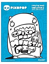 Pixopop Coloring Book Volume 2: Enjoy Over 50 Pixopop Illustrations (Paperback)
