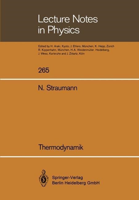 Thermodynamik (Paperback, 1986)