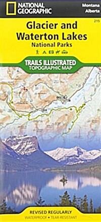 Best Easy Day Hiking Guide and National Geographic Trail Map Bundle: Glacier and Waterton National Parks (Paperback)