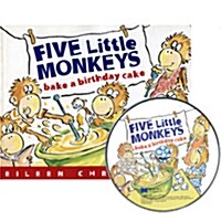 베오영 Five Little Monkeys Bake a Birthday Cake (Paperback + CD)